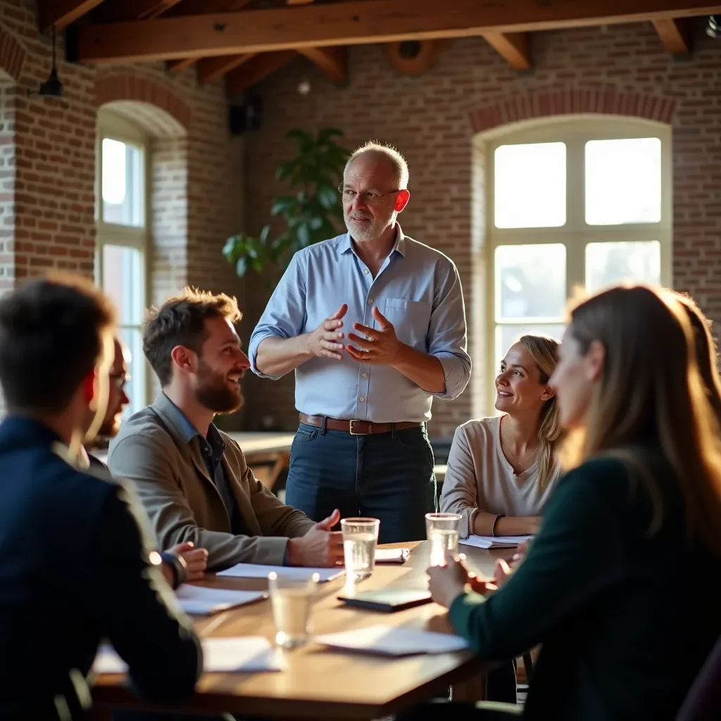 Creative hero visual